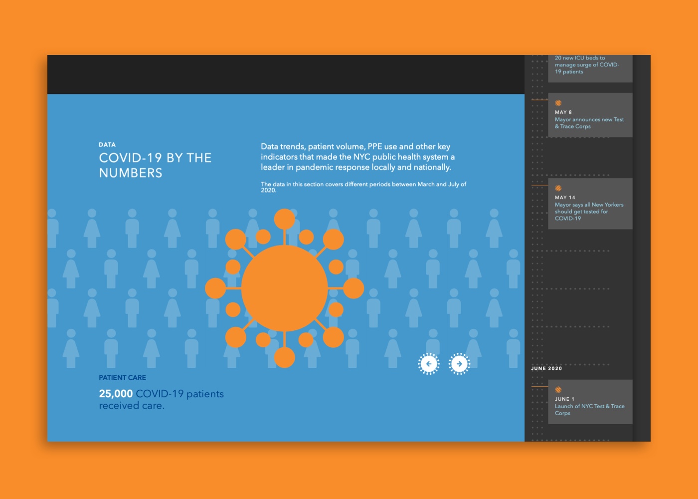 NYC Health Care Heroes Statistics Section