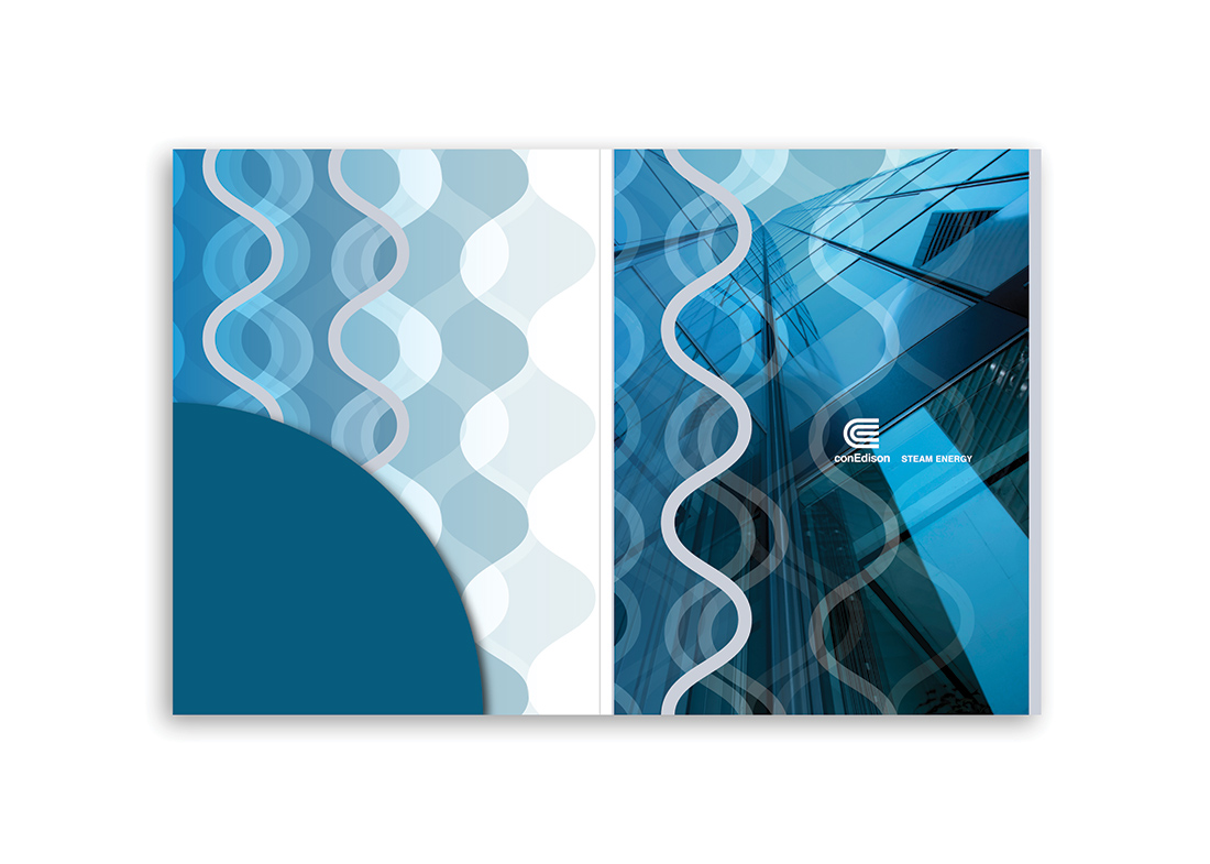 Con Ed Steam marketing package inside pocket