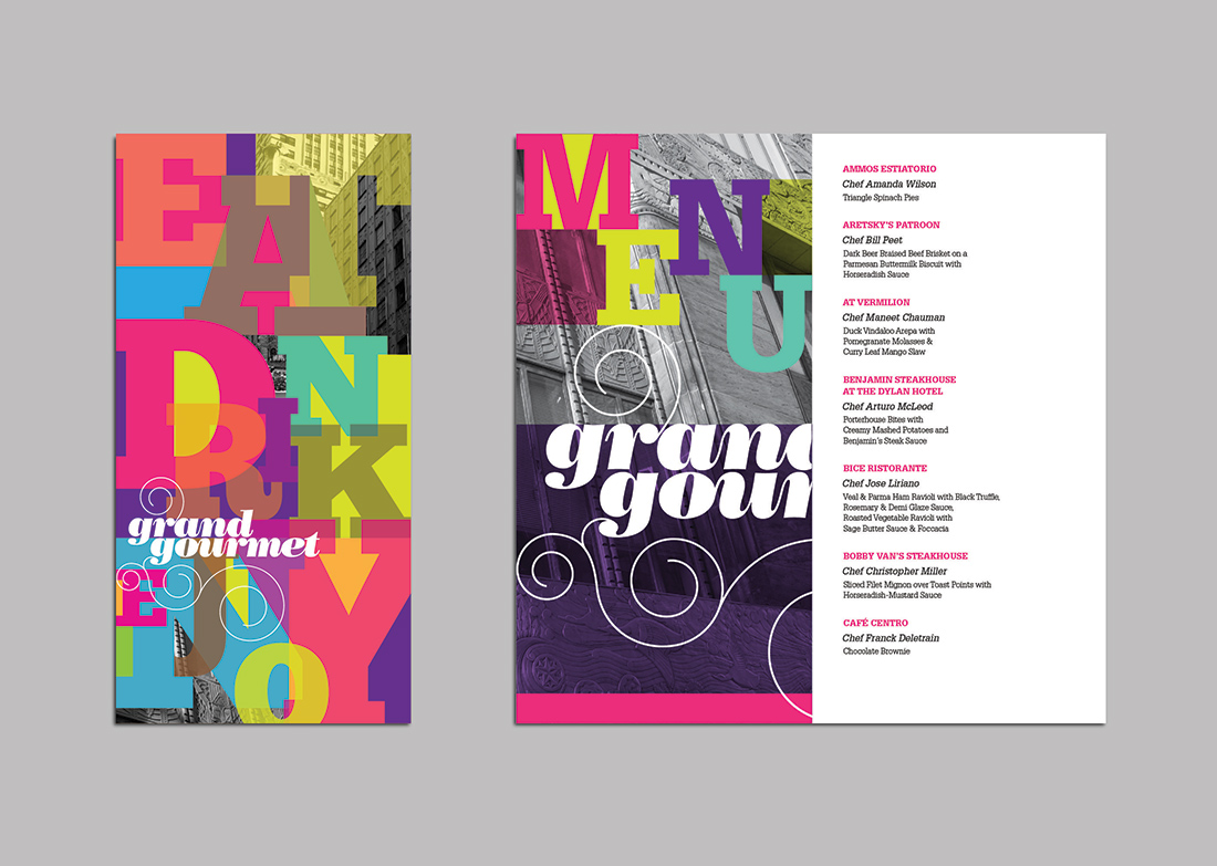 Grand Gourmet menu